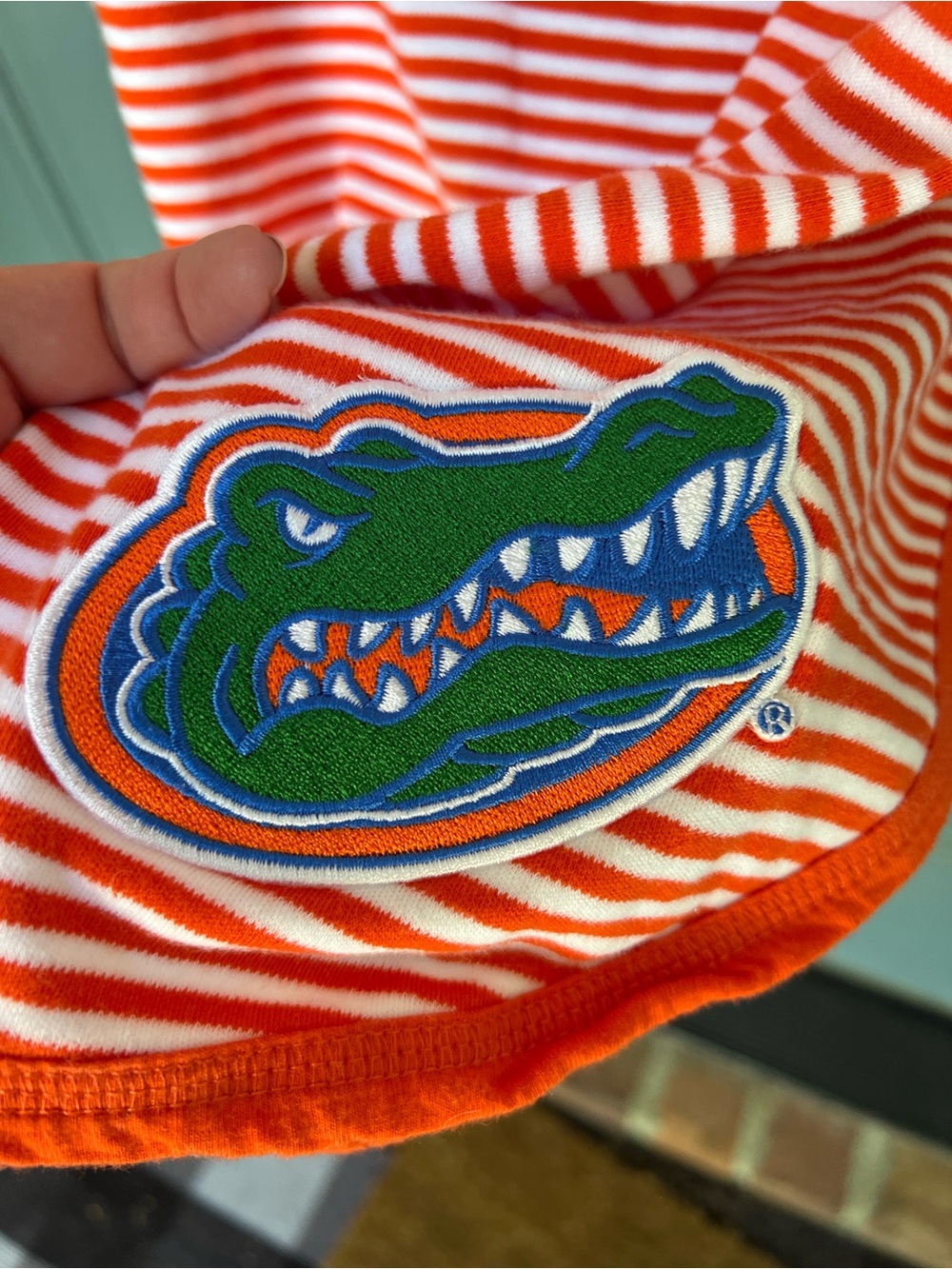 NWOT Creative Knitwear University of Florida Gators Baby / Toddler / Lap Blanket